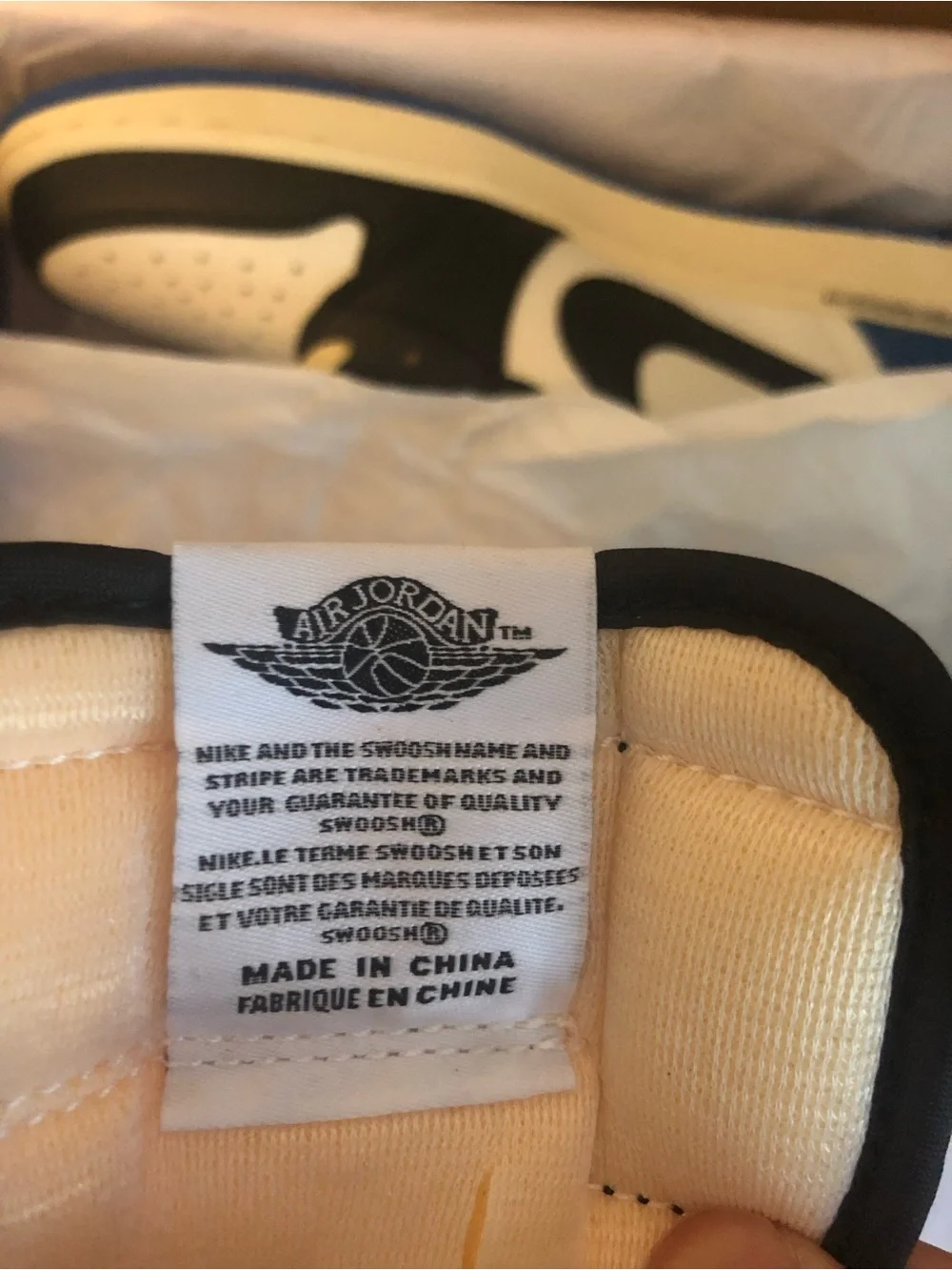 Jordan Retro High-Top Sneakers - White/Black/Cream